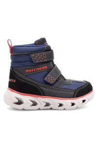 skechers - Skechers Śniegowce 405052N/NVBK Granatowy. Kolor: niebieski