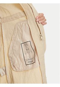 Guess Parka W4YL24 WGAW2 Beżowy Regular Fit. Kolor: beżowy. Materiał: syntetyk #7