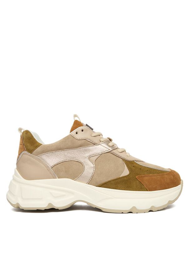 HÖGL Sneakersy 0-105302-14990 Beżowy. Kolor: beżowy. Materiał: skóra, zamsz