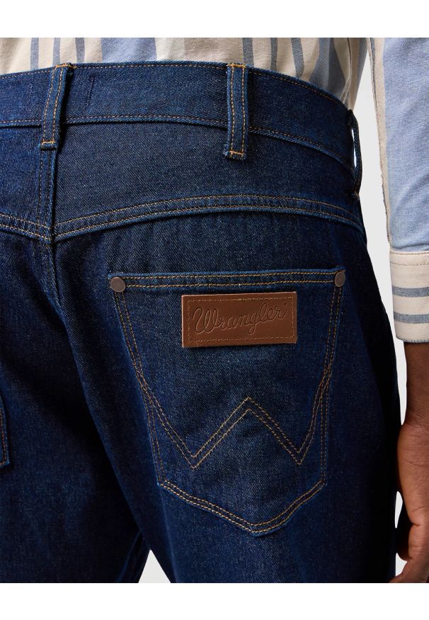 Wrangler - MESKIE SPODNIE WRANGLER FRONTIER RINSED NIGHT 112364502