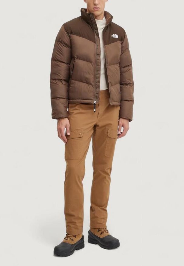 The North Face - Kurtka puchowa Mężczyzna THE NORTH FACE M SAIKURU JACKET. Kolor: brązowy. Materiał: puch