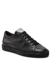 LE SILLA - Le Silla Sneakersy Andrea Buks 1616S020M1PPBUK Czarny. Kolor: czarny. Materiał: skóra #6