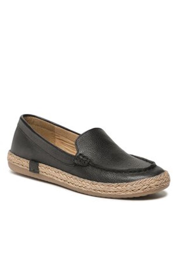 Lasocki Espadryle Benta WI16-BENTA-02 Czarny. Kolor: czarny. Materiał: skóra