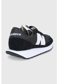 New Balance sneakersy MS237CC kolor czarny. Nosek buta: okrągły. Zapięcie: sznurówki. Kolor: czarny. Materiał: guma #4