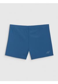 4f - 4F Kąpielówki męskie - turkusowe S. Kolor: turkusowy. Materiał: syntetyk, materiał, elastan. Wzór: jednolity #1