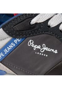 Pepe Jeans Sneakersy London One Cover B PBS30538 Czarny. Kolor: czarny. Materiał: materiał #5