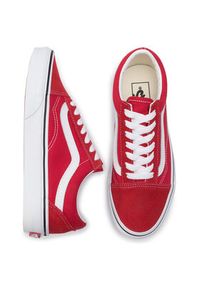 Vans Tenisówki Old Skool VN0A4BV5JV61 Czerwony. Kolor: czerwony. Materiał: skóra, zamsz #9