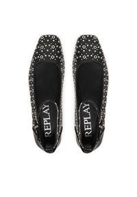 Replay - REPLAY Baleriny GWB23 .000.C0027S Czarny. Kolor: czarny. Materiał: skóra #2