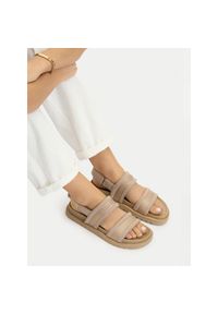 Sandały Guess Jeans. Kolor: beżowy #1