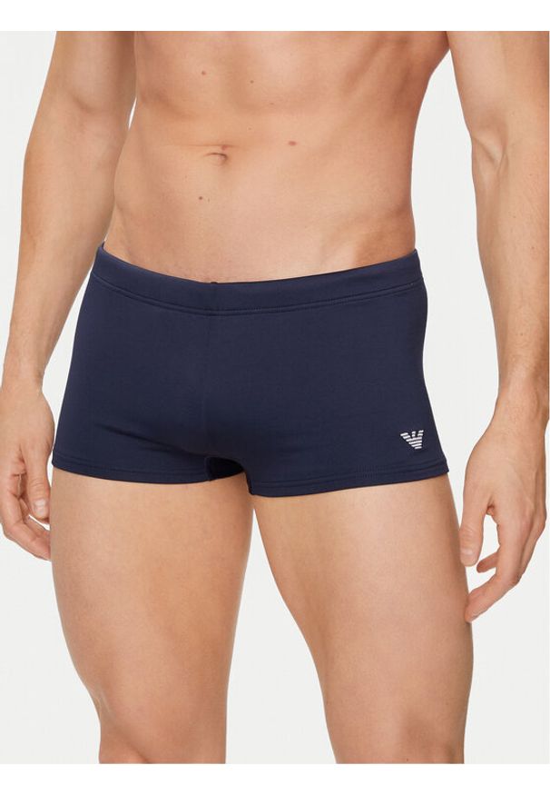 Emporio Armani Underwear Kąpielówki 211725 4R401 06935 Granatowy. Kolor: niebieski. Materiał: syntetyk