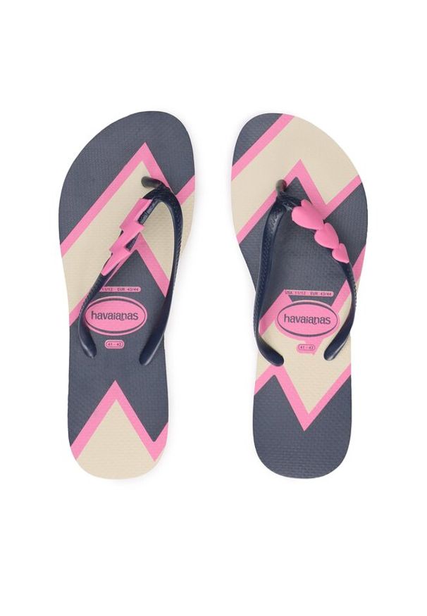Havaianas Japonki 41469120121 Kolorowy. Materiał: guma. Wzór: kolorowy