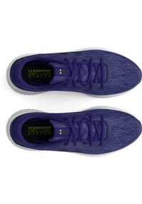 Buty Under Armour UA Charged Rogue 3 Knit, Mężczyźni. Kolor: niebieski. Materiał: materiał. Sport: bieganie