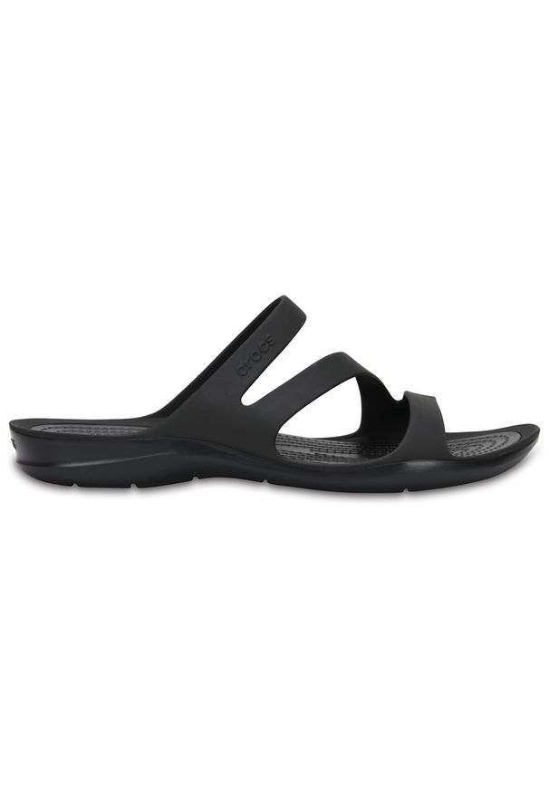 Damskie Klapki basenowe Crocs Swiftwater (W) Black - 203998-060 34-35. Kolor: zielony, wielokolorowy, czarny, brązowy. Materiał: materiał, syntetyk
