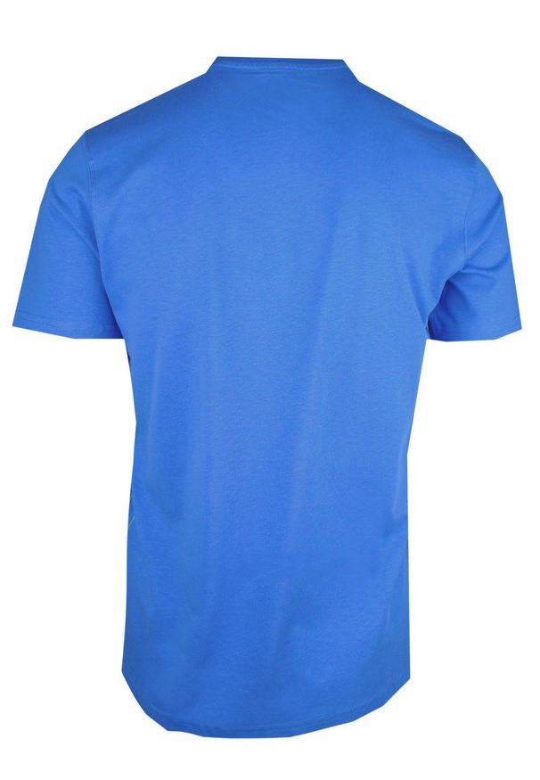 T-Shirt (Koszulka) Męska - Pako Jeans - Niebieska, Kolarz. Okazja: na co dzień. Kolor: niebieski. Materiał: bawełna. Wzór: nadruk. Styl: casual