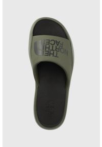 The North Face klapki skórzane TRIARCH SLIDE męskie kolor zielony. Kolor: zielony. Materiał: skóra #3