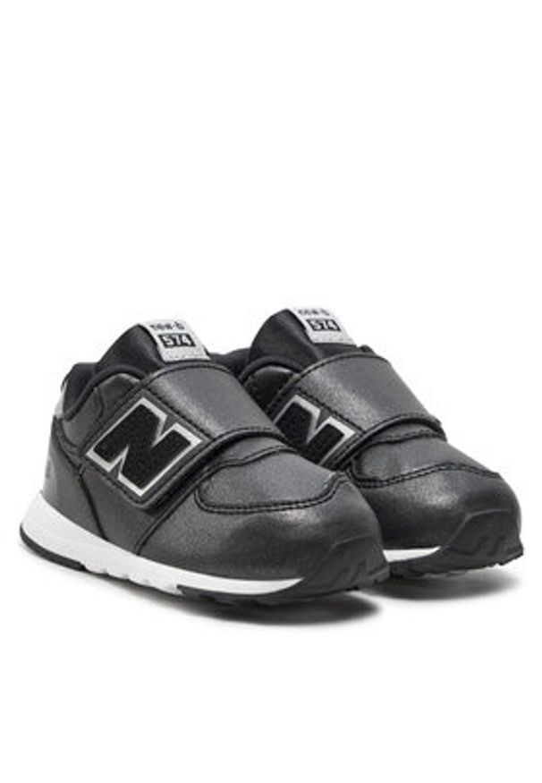 New Balance Sneakersy NW574FM Czarny. Kolor: czarny. Materiał: skóra. Model: New Balance 574