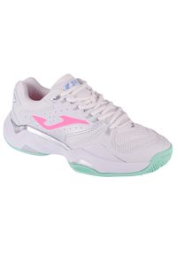 Buty do tenisa damskie, Joma Master 1000 Lady 24 TM10LS. Kolor: biały, zielony, różowy, wielokolorowy. Sport: tenis