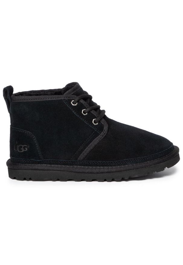 Ugg Trzewiki W Neumel 1094269 Czarny. Kolor: czarny. Materiał: skóra