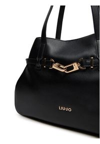 Liu Jo Torebka Ecs L Tote AA5046 E0037 Czarny. Kolor: czarny. Materiał: skórzane #5