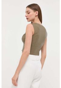Guess top damski kolor zielony. Kolor: zielony #2
