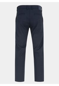 Pako Lorente - PAKO LORENTE – Granatowe spodnie męskie NIMA w subtelną kratę P000B-WX-214-G. Kolor: niebieski. Długość: długie. Styl: elegancki #10