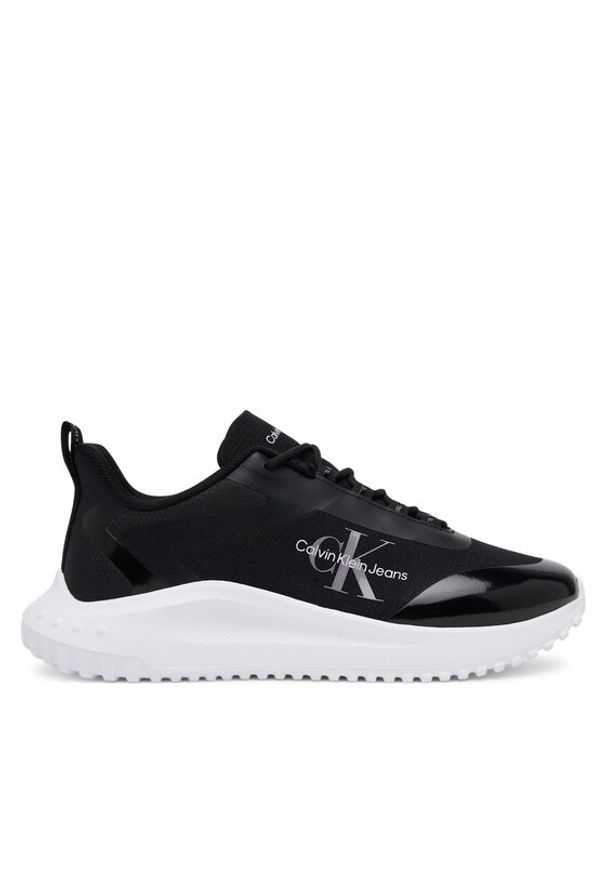 Calvin Klein Jeans Sneakersy Eva Runner Low Lace Mix Ml Wn YW0YW01442 Czarny. Kolor: czarny. Materiał: materiał