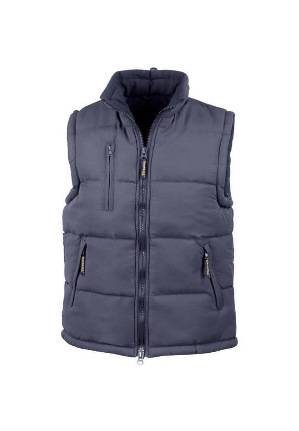 RESULT - Kurtka ochronna Result. Kolor: niebieski. Materiał: puch