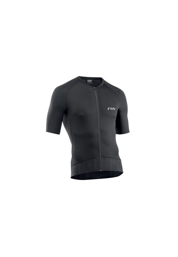 Koszulka rowerowa męska NORTHWAVE ESSENCE Jersey czarna. Kolor: czarny. Materiał: jersey. Sport: kolarstwo