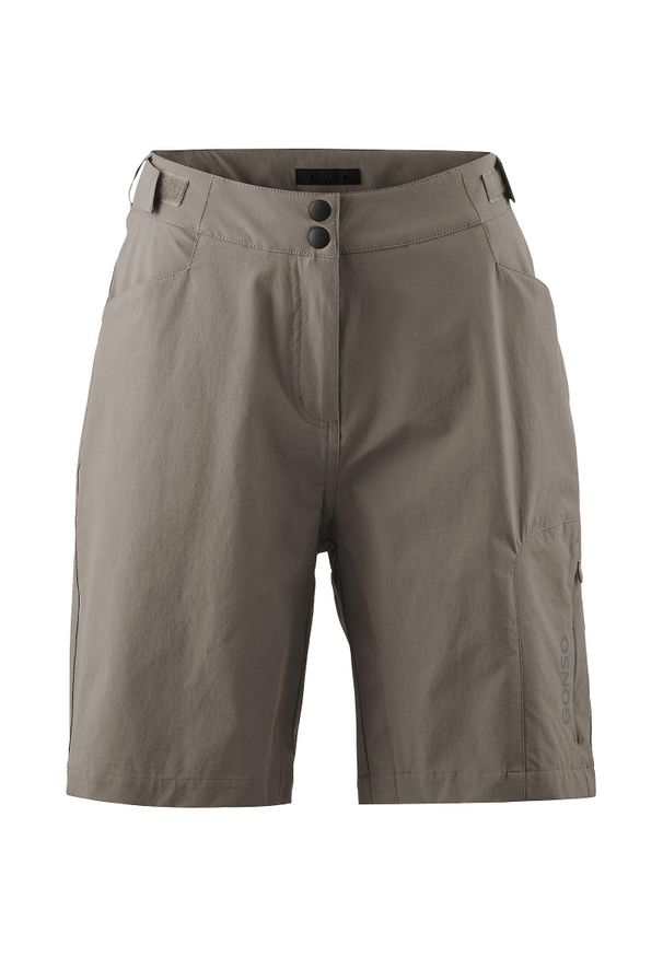 GONSO - Szorty damskie Gonso Adventure. Kolor: szary. Sport: kolarstwo