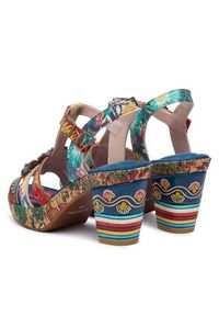 Laura Vita Sandały Nellao 30 Kolorowy. Materiał: skóra. Wzór: kolorowy #6