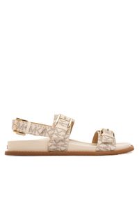 MICHAEL Michael Kors Sandały Nia Flat 40S6NIFS2B Écru. Kolor: kremowy. Materiał: skóra #1