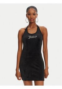 Juicy Couture Sukienka koktajlowa JCWED125326 Czarny Slim Fit. Kolor: czarny. Materiał: syntetyk. Styl: wizytowy