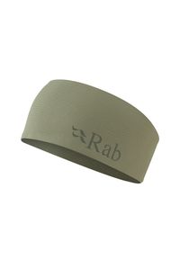 Opaska sportowa Rab Talus Headband z odblaskiem. Kolor: zielony. Styl: sportowy