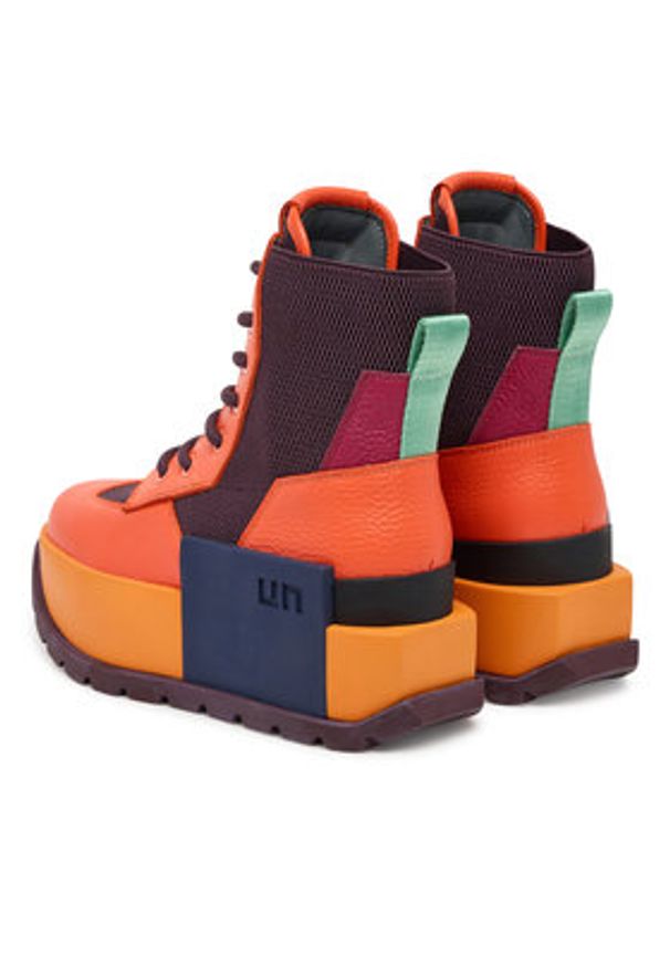 United Nude Trzewiki Roko Trooper 10967924165 Pomarańczowy. Kolor: pomarańczowy. Materiał: skóra