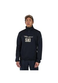 Bluza męska Rossignol Signature Ski Hz Fleece. Kolor: czarny