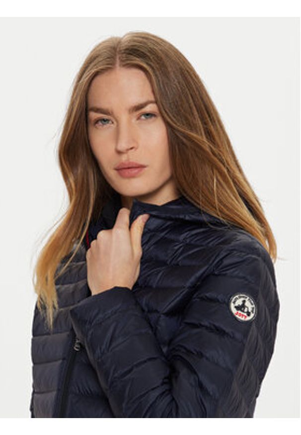 Jott Kurtka puchowa Cloe P000WDOW01 Granatowy Slim Fit. Kolor: niebieski. Materiał: syntetyk