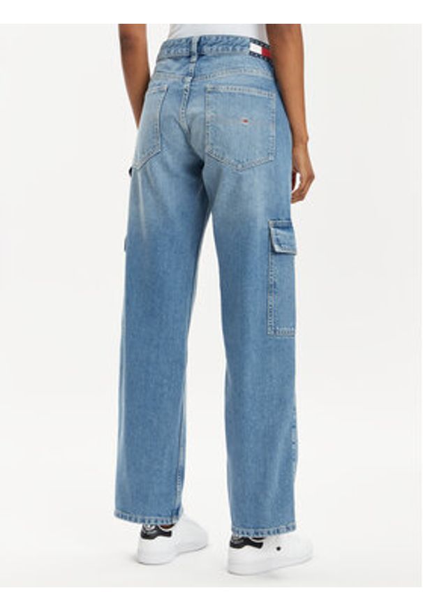 Tommy Jeans Jeansy Sophie DW0DW17553 Niebieski Straight Fit. Kolor: niebieski
