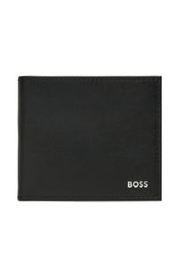 BOSS Duży Portfel Męski 50548811 Czarny. Kolor: czarny. Materiał: skóra