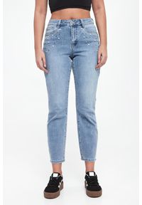 Joseph Ribkoff - Jeansy damskie z kryształkami JOSEPH RIBKOFF #3