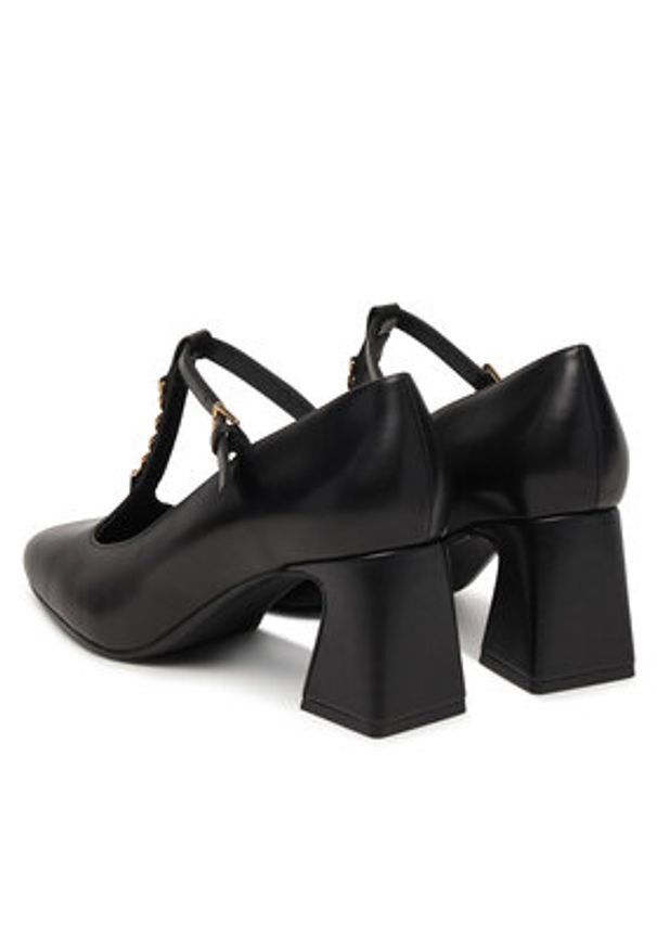 Karl Lagerfeld - KARL LAGERFELD Półbuty Beata KL31406 Czarny. Kolor: czarny. Materiał: skóra