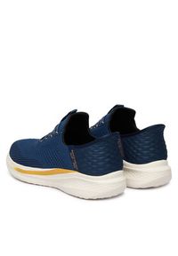 skechers - Skechers Sneakersy Slade 210810/BLU Niebieski. Kolor: niebieski. Materiał: materiał #2