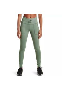 Legginsy damskie Under Armour Meridian + MI Cargo. Kolor: zielony #1