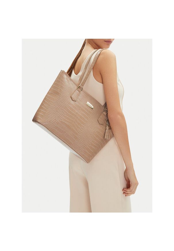 Torebka DeeZee. Kolor: beżowy