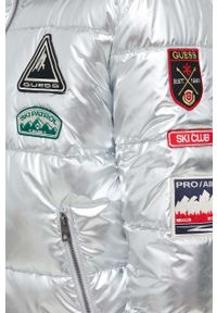 Guess kurtka męska kolor srebrny zimowa. Okazja: na co dzień. Kolor: srebrny. Sezon: zima. Styl: casual #2