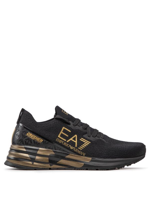 EA7 Emporio Armani Sneakersy X8X095 XK240 M701 Czarny. Kolor: czarny. Materiał: materiał