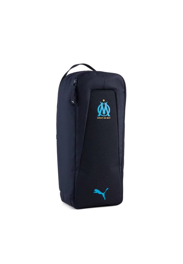Puma - Torba na buty OM 2025/26. Kolor: niebieski. Sport: piłka nożna