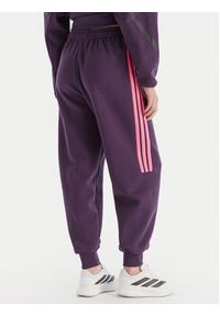 Adidas - adidas Spodnie dresowe Tiro 3-Stripes JM9072 Fioletowy Loose Fit. Kolor: fioletowy. Materiał: bawełna #5