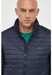 TOMMY HILFIGER - Tommy Hilfiger kurtka męska kolor granatowy przejściowa. Kolor: niebieski. Materiał: poliester #6