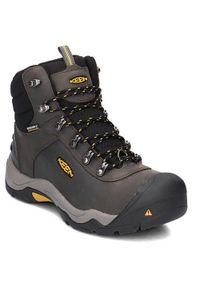 keen - Buty do chodzenia męskie Keen Revel Iii. Wysokość cholewki: za kostkę. Zapięcie: sznurówki. Kolor: szary. Materiał: tkanina, skóra. Szerokość cholewki: normalna. Sport: turystyka piesza #1