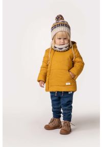 COCCODRILLO - Coccodrillo kurtka niemowlęca kolor żółty. Okazja: na co dzień. Kolor: żółty. Styl: casual #1